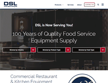 Tablet Screenshot of dslinc.com
